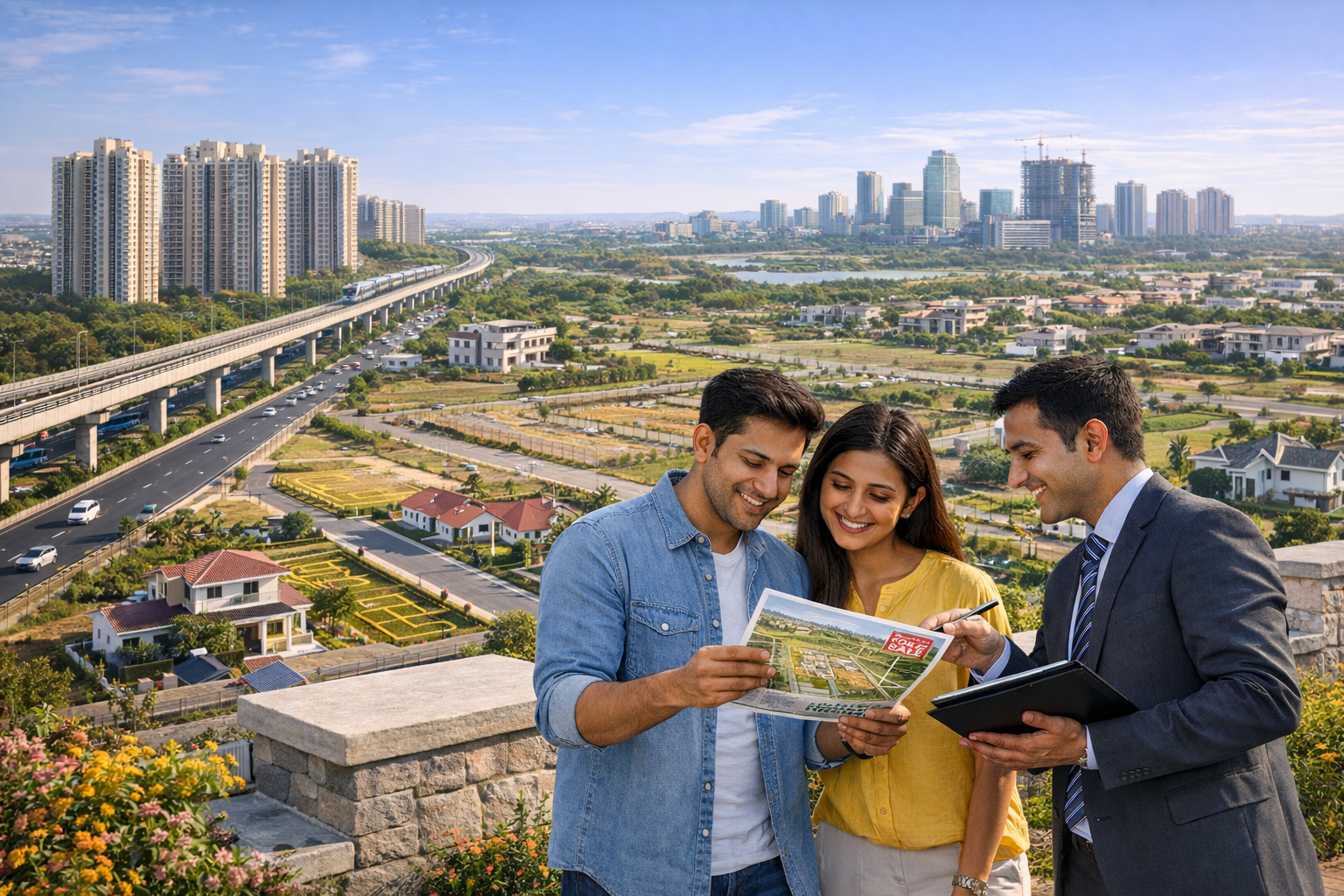 Best property in Nagpur showcasing residential plots, modern apartments, and growing city infrastructure.