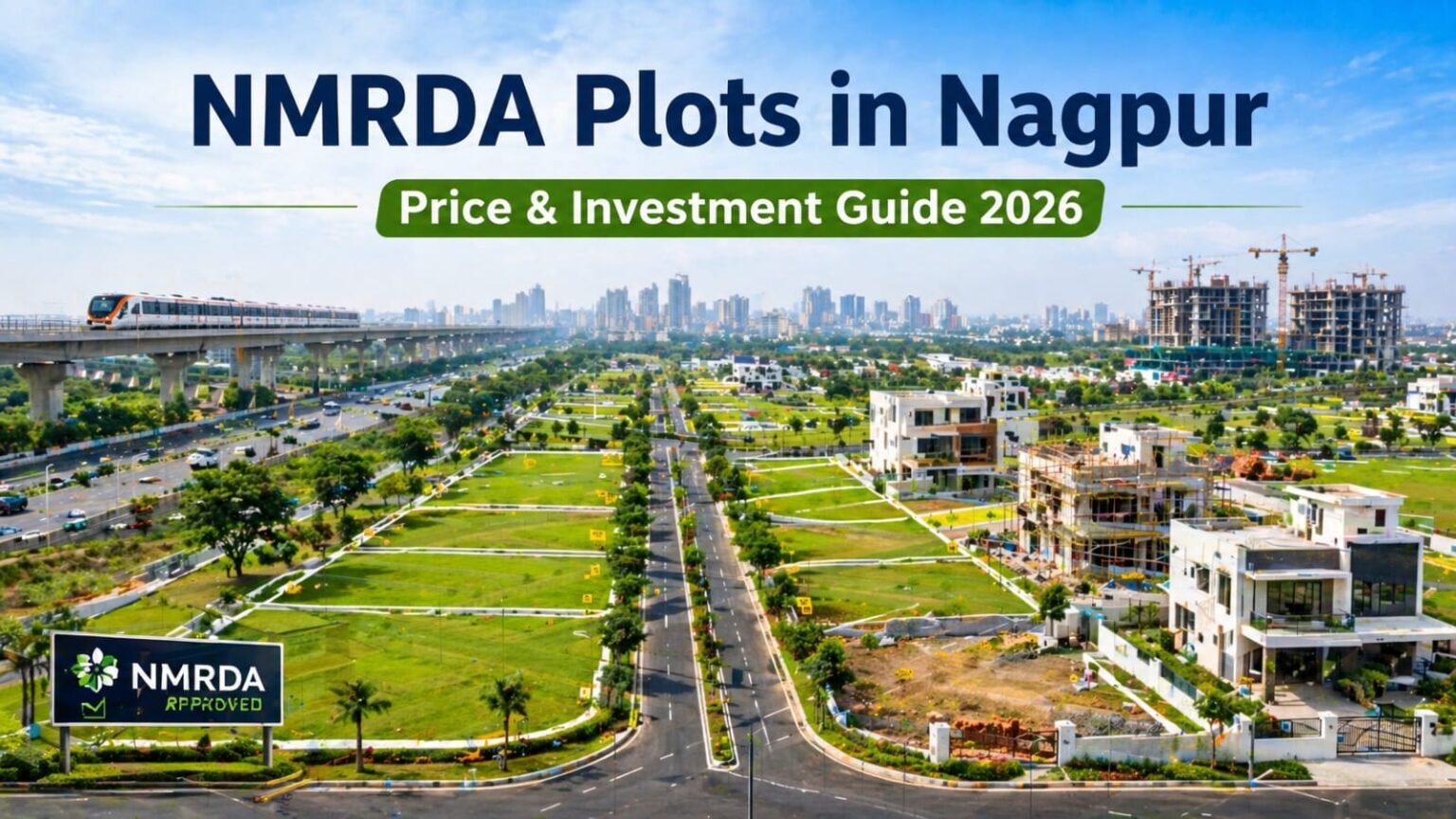 NMRDA plots in Nagpur , residential approved plots with modern infrastructure