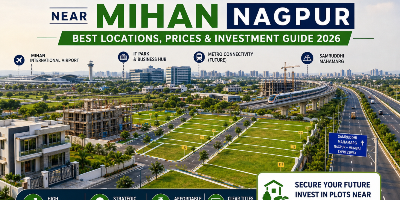 investment plots near MIHAN Nagpur residential land development with infrastructure