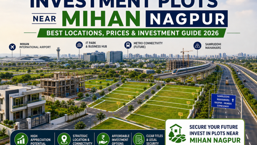 investment plots near MIHAN Nagpur residential land development with infrastructure